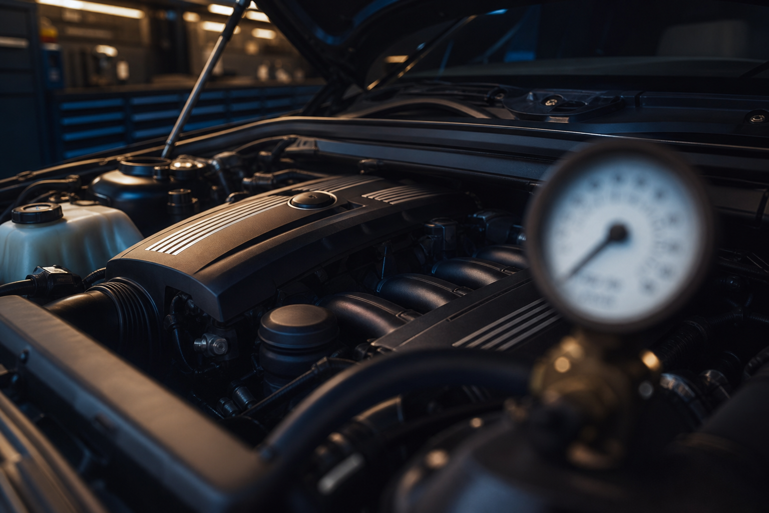 HD close-up of a used BMW engine prepared for sale — VIN-matched stock from Bavarian Engines Hamburg